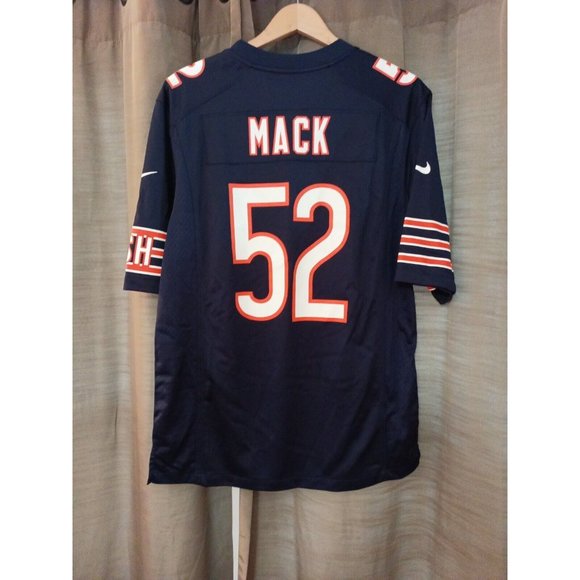 Men's NFL Chicago Bears Khalil Mack Nike Game Player Jersey Size Medium - Picture 8 of 8